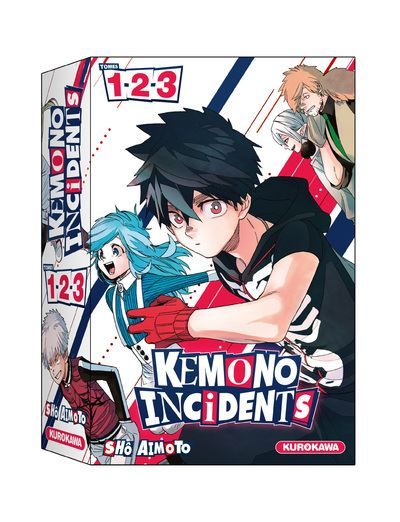 COFFRET - Kemono Incidents - tomes 1-2-3 Coffret 3 Volumes