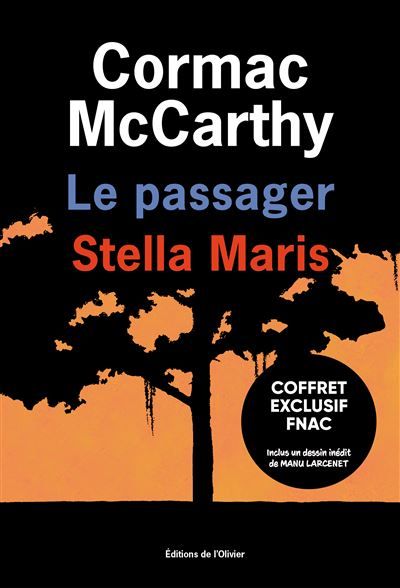 Coffret Le Passager + Stella Maris + ex libris Edition spéciale Fnac, inclus un dessin inédit de Manu Larcenet