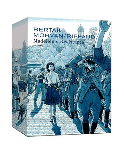 Coffret Madeleine, résistante T4 + ex-libris signé + cale -  Bertail