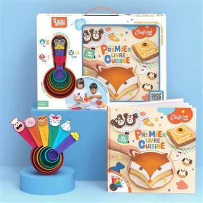 Coffret Mon premier livre de cuisine