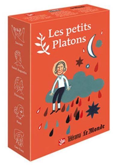 Coffret orange grand format : Socrate, Descartes, Kant, Lao-Tseu, Edith Stein Divin Socrate, Saint Augustin...