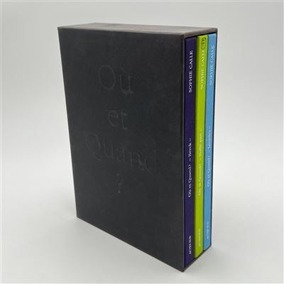 Coffret Sophie Calle : Où et Quand? Berck / lourdes / nulle part