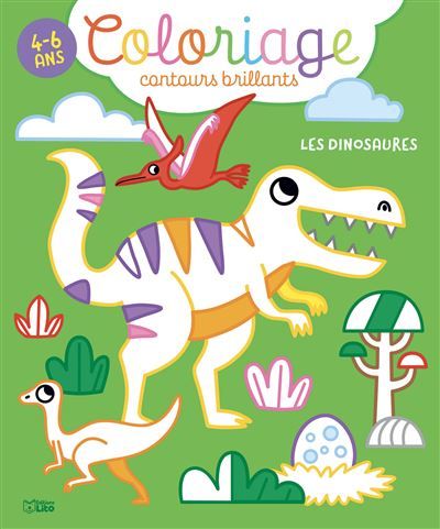 Colo contour bri les dinosaure