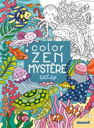 Color Zen mystère - Océan - Felicity French