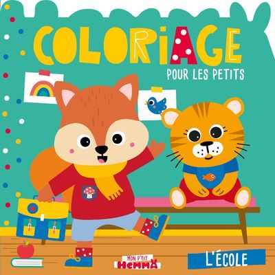 Coloriage pour les petits - L'école -  Carotte Et Compagnie