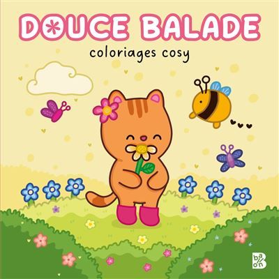 Coloriages cosy - Douce balade