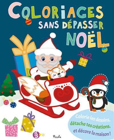 Coloriages dans dépasser Noël