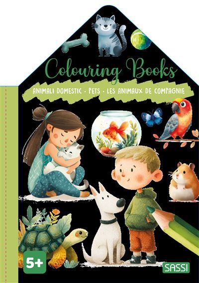 Colouring books - Les animaux de compagnie