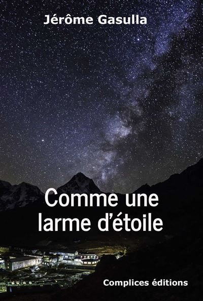 Couverture de Comme une larme d'étoile par Jérôme Gasulla