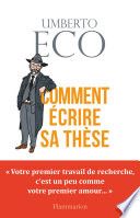Comment écrire sa thèse