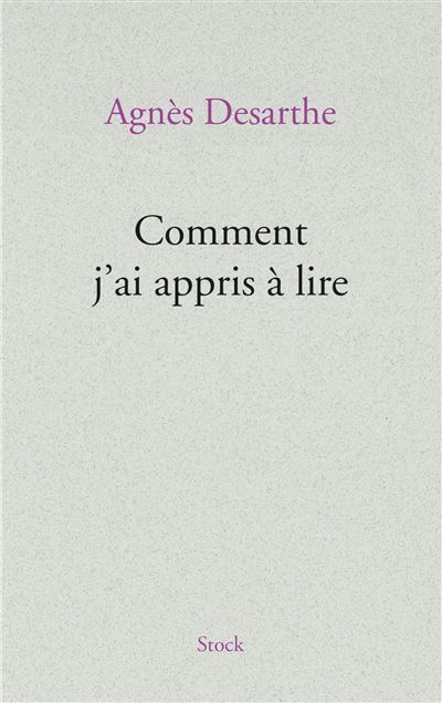 Comment j'ai appris a lire