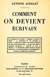 Comment on devient écrivain