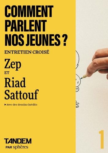 Comment parlent nos jeunes ? Entretien croisé entre Zep et Riad Sattouf à l'Académie des Beaux-Arts de Paris