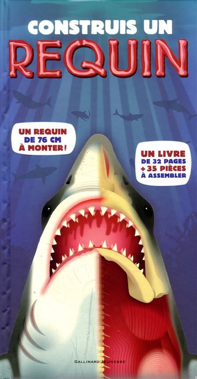 Construis un requin Un requin de 76 cm à monter !