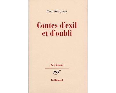 Contes d'exil et d'oubli