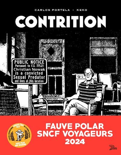 Contrition Sélection Prix BD Fnac France Inter 2024, Fauve Polar SNCF Voyageurs 2024