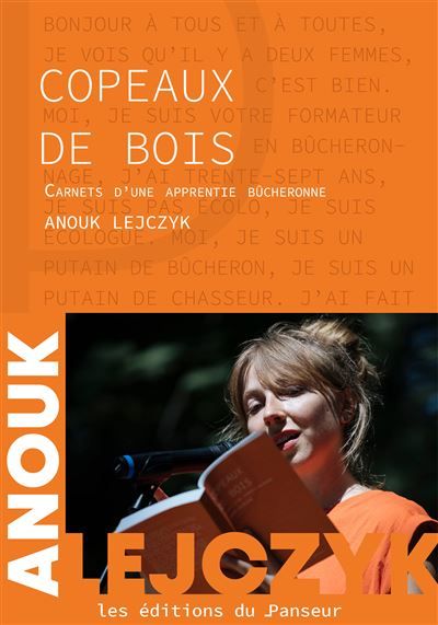 Copeaux de bois Carnets d'une apprentie bucheronne