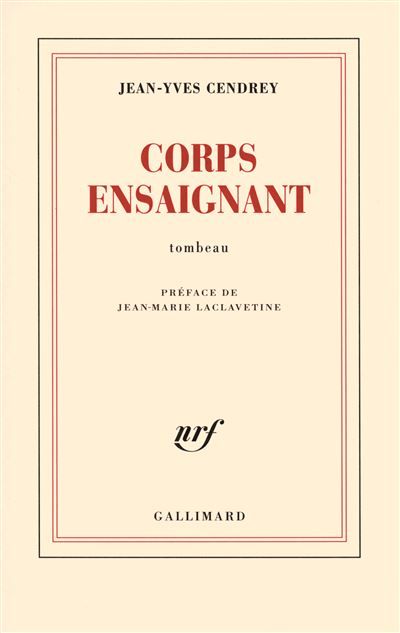 Corps ensaignant Tombeau