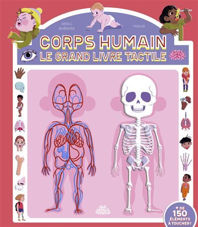 Corps humain, le grand livre tactile