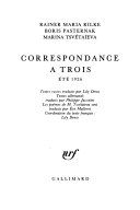 Correspondance à trois