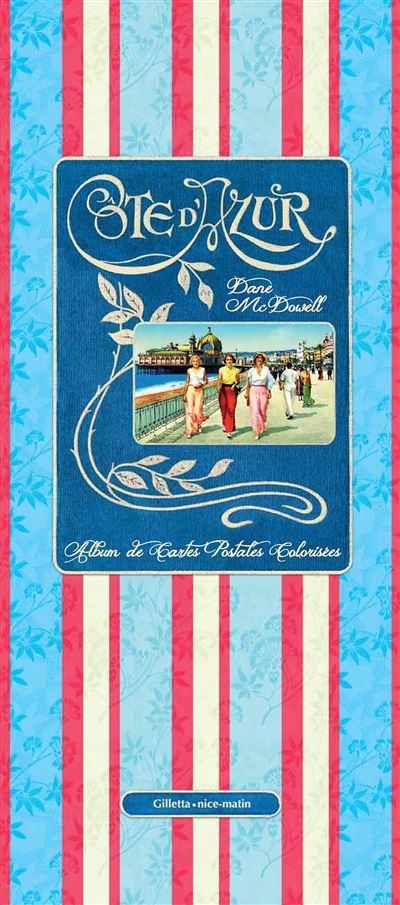 Côte d'Azur, album de cartes postales colorisées Album de cartes postales colorisées