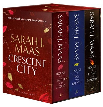 Couverture de Crescent city paperback box set par Sarah J. Maas