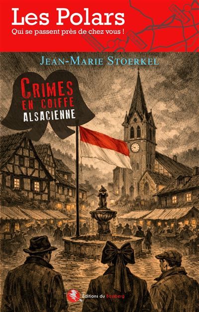 Couverture de Crimes en coiffe alsacienne par Jean-Marie Stoerkel