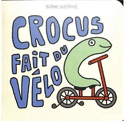 Crocus fait du vélo