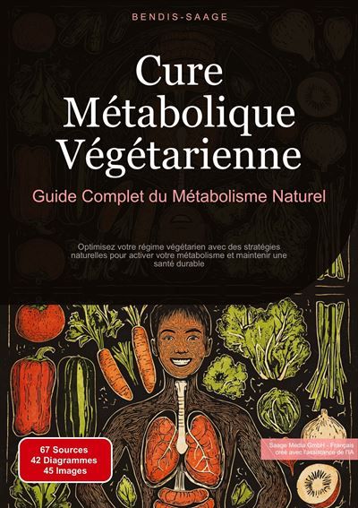Cure Métabolique Végétarienne: Guide Complet du Métabolisme Naturel Optimisez votre régime végétarien avec des stratégies naturelles pour activer votre métabolisme et maintenir une santé durable