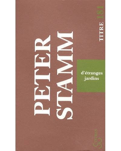D'étranges jardins