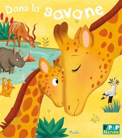 Dans la savane - Pop up