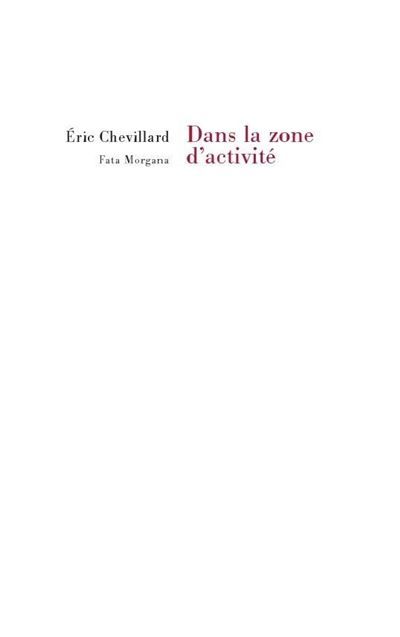 Dans la zone d’activité