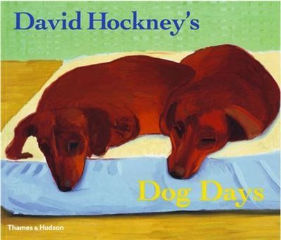 Couverture de David Hockney's Dog Days (Paperback) /anglais par David Hockney