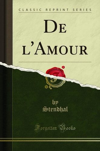 De l''Amour (Classic Reprint)