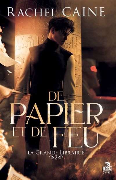 De papier et de feu La grande librairie, T2