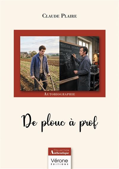 Couverture de De plouc à prof par Claude Plaire