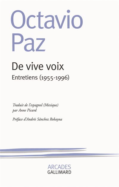 De vive voix Entretiens (1955-1996)
