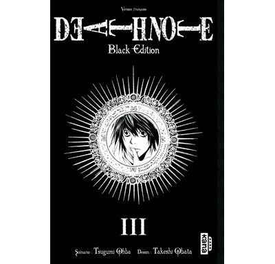 DEATH NOTE - BLACK EDITION - Tome 3 Black edition Tome 3