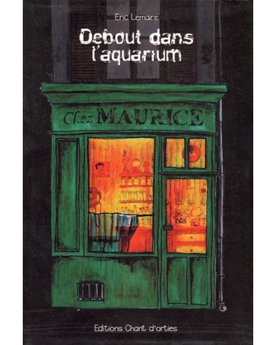 Debout dans l'aquarium