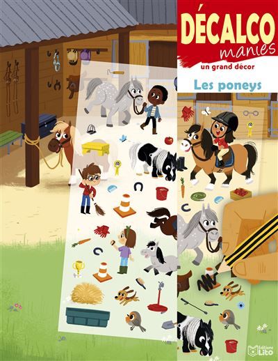 Decalco les poneys -