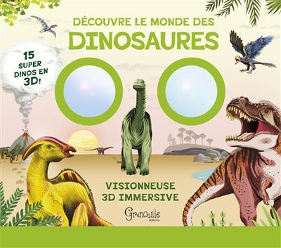 Découvre le monde des dinosaures en 3D