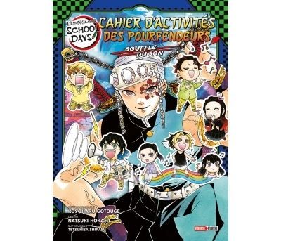 Demon Slayer School Days - Cahier d'activités des Pourfendeurs : Souffle du son - Tetsuhisa Shirasu