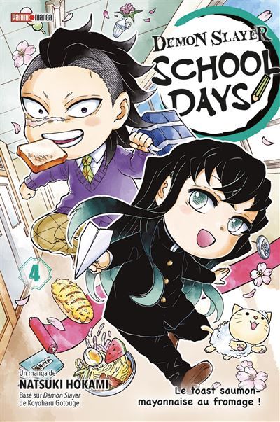 Demon Slayer School Days T04 : Le toast saumon-mayonnaise au fromage ! - Koyoharu Gotouge