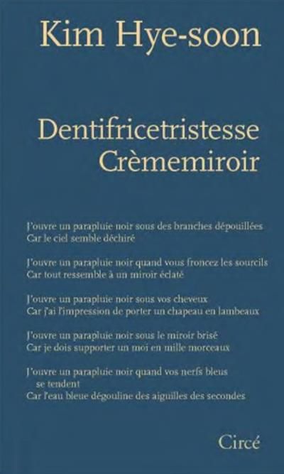 Dentifricetristesse crememiroir