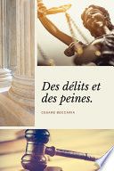 Des délits et des peines (Annoté)