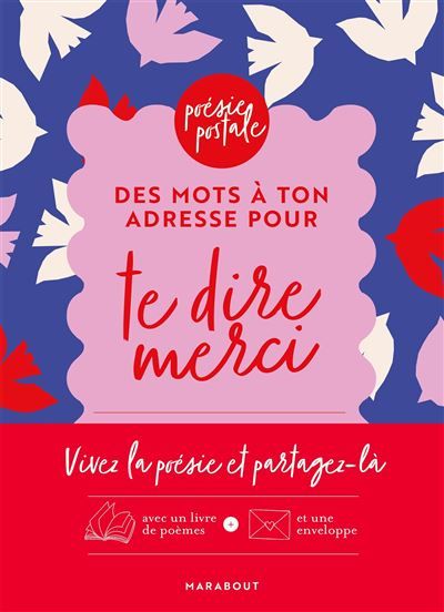 Des mots à ton adresse pour te dire merci 8 poèmes intemporels