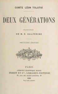 Deux générations
