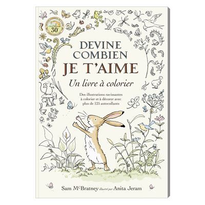 Devine combien je t'aime - Un livre à colorier - Anita Jeram