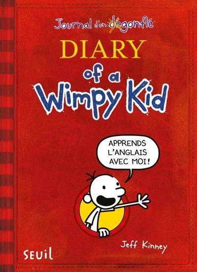 Diary of a Wimpy Kid Edition en anglais annotée du Journal d'un Dégonflé