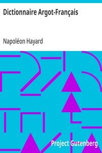 Dictionnaire Argot-Français